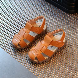 Sandalias planas cómodas para niños – estilo sencillo de verano