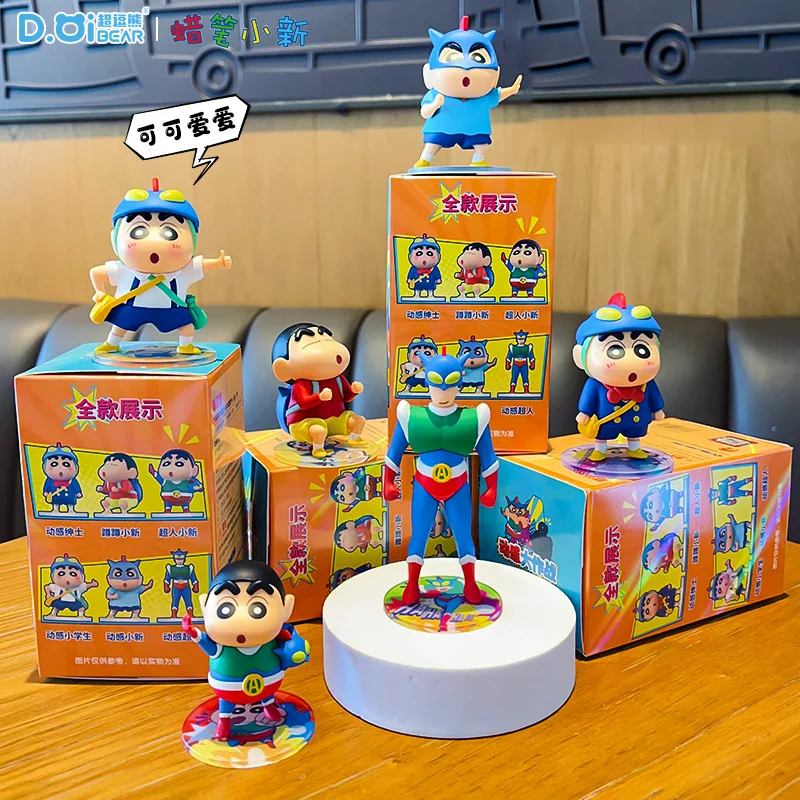 Diferentes estilos de figuras Shin Chan