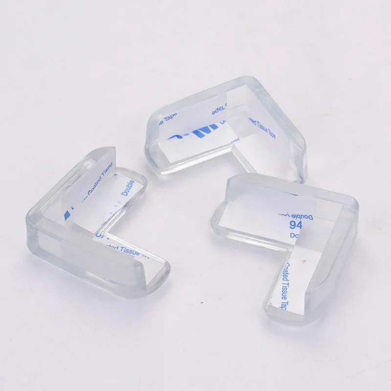 Protector de esquinas transparente para mesas de bebé, borde seguro