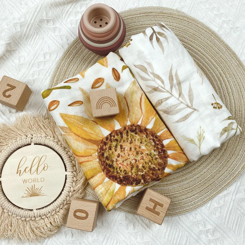 Juego de sábanas para bebé de bambú en cuna - ropa de cama suave - imagen 3