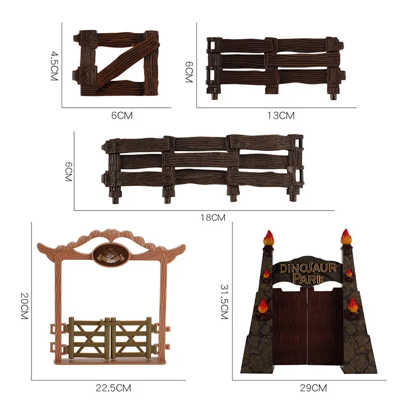 Valla con puerta para casa de muñecas – Figuer - imagen 5