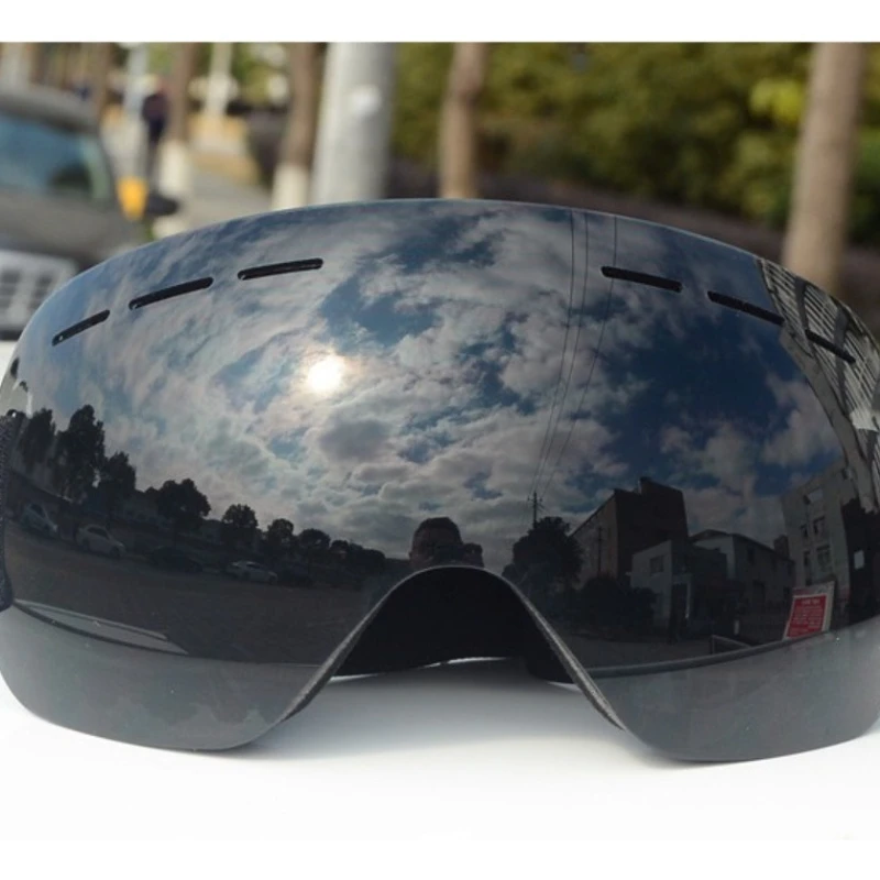 Gafas de esquí antivaho con protección UV para adultos en nieve - imagen 4