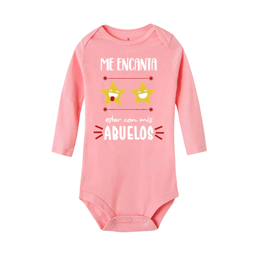 Pelele para bebé de manga larga estampado – Prenda bonita regalo