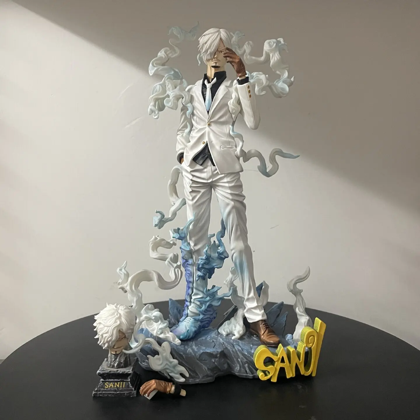 Vista frontal del personaje