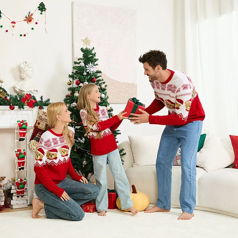 Watm Jerséis navideños a juego para toda la familia - imagen 4