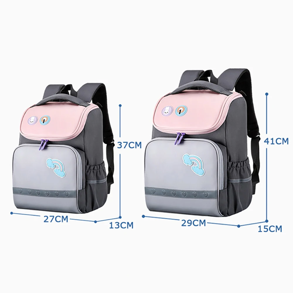 Mochila escolar impermeable con estampado dinosaurio para niños - imagen 3