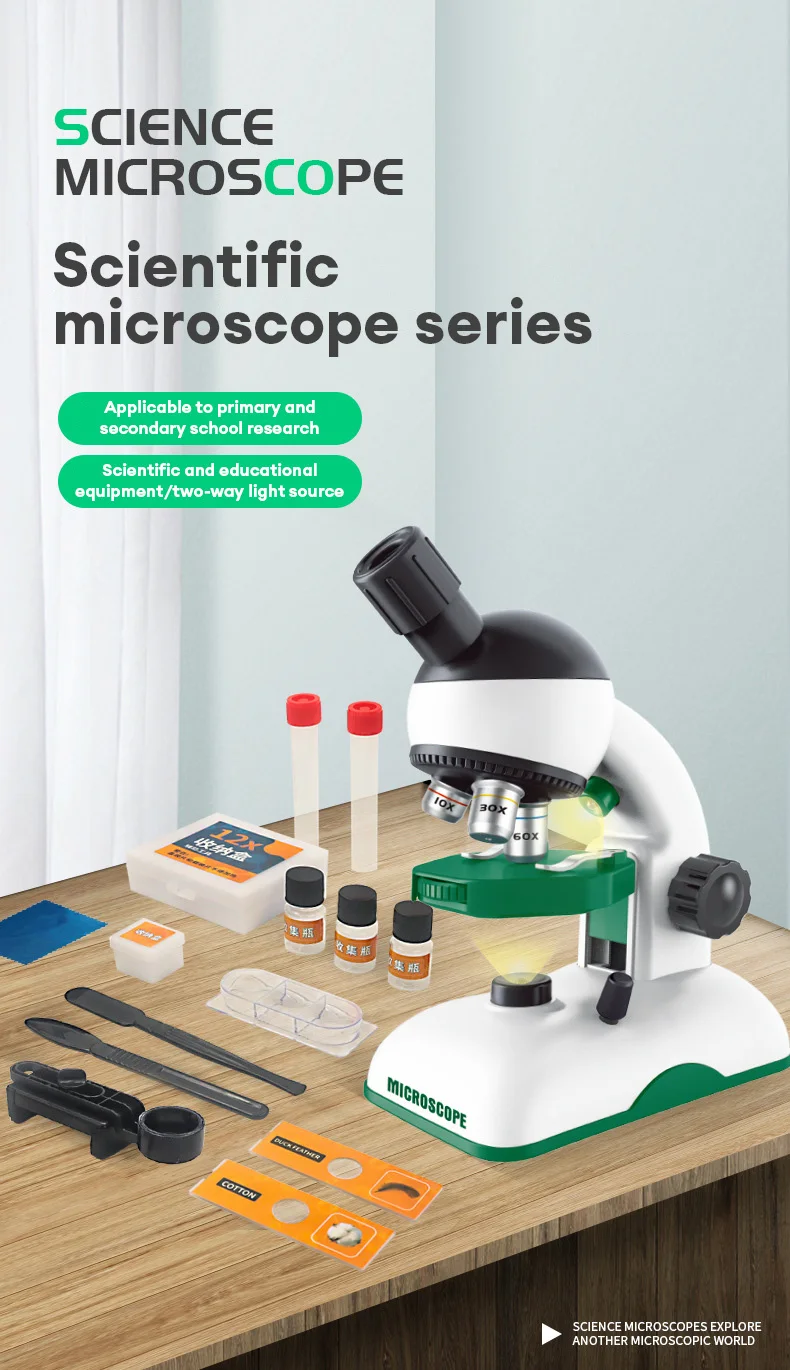 Microscopio educativo infantil