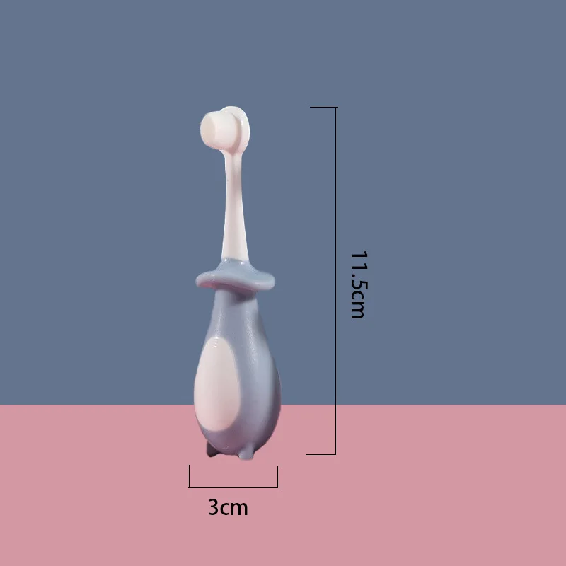 Cepillo dental infantil ultra suave 360° para bebés y niños - imagen 2