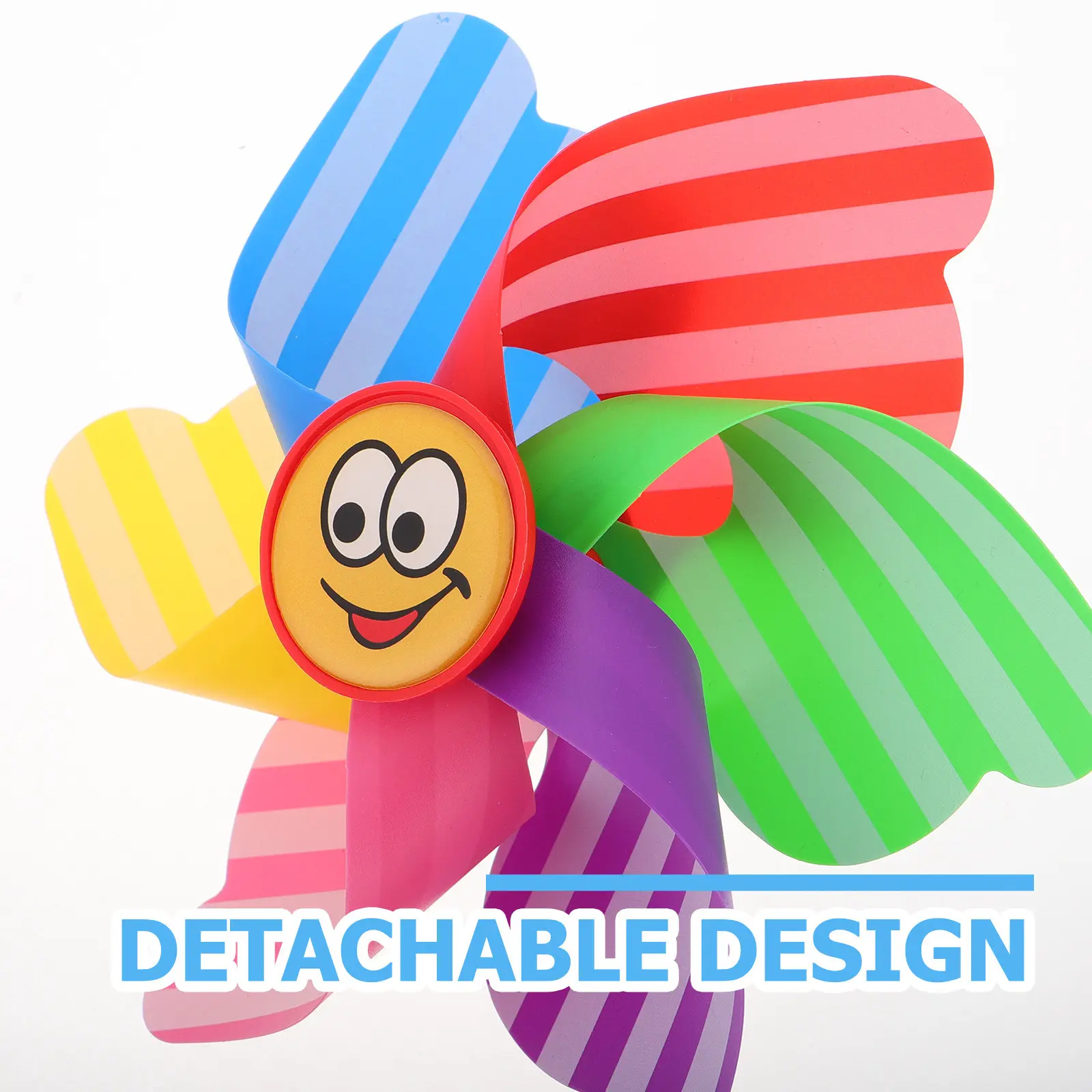 Molinillo de viento desmontable para bici infantil con colores - imagen 5