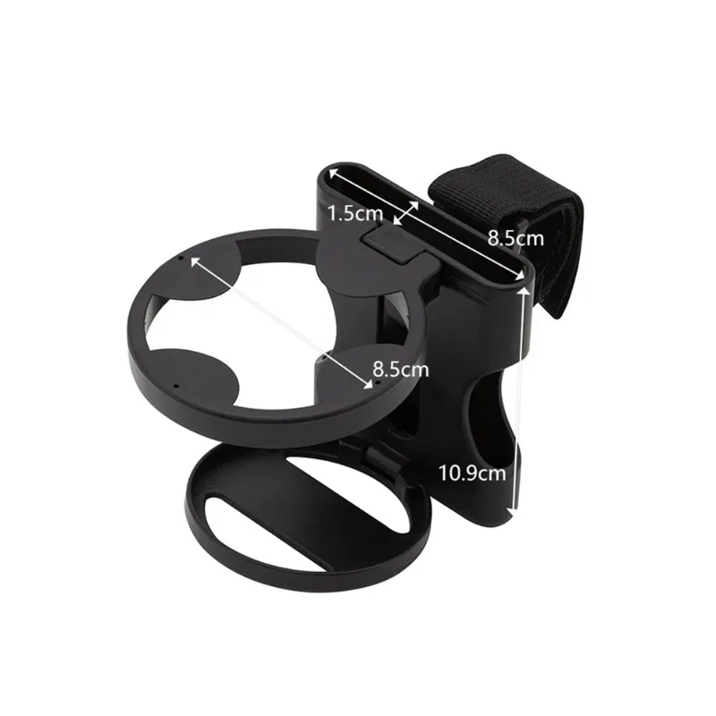 Portavasos plegable para cochecito de bebé con soporte universal - imagen 2