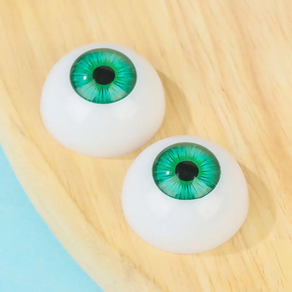 Ojos acrílicos para muñecas BJD – Azul, marrón y verde - imagen 2