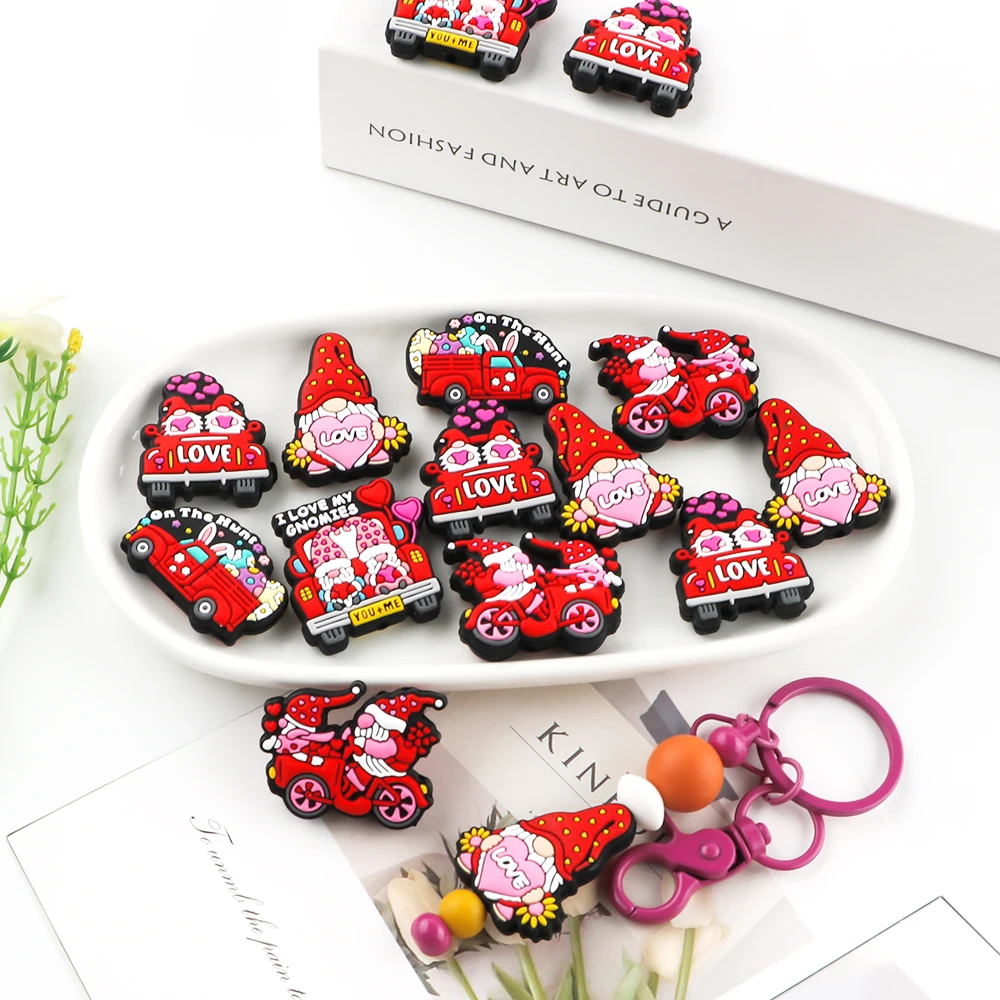 Kovict Cuentas de silicona para pulseras infantiles San Valentín - imagen 2
