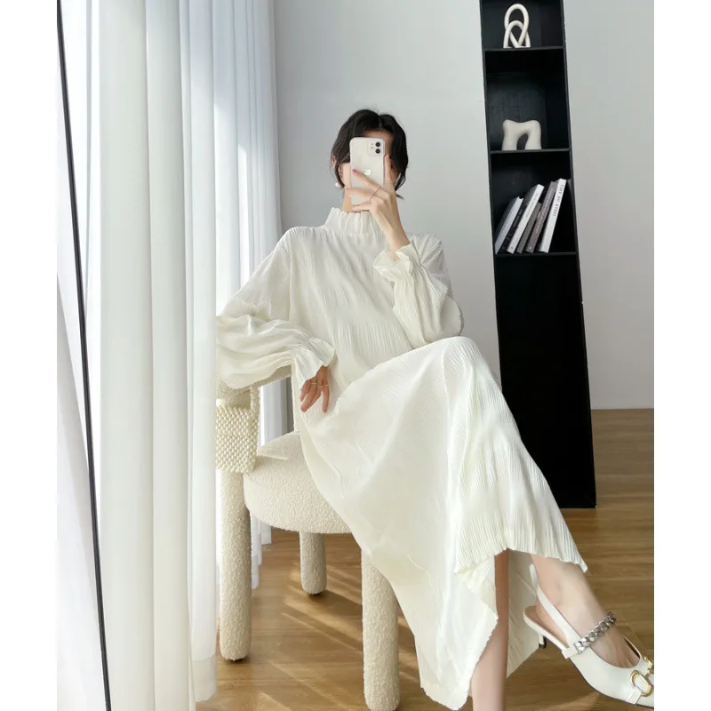 Vestidos de maternidad largos - Moda coreana primavera, sueltos - imagen 5