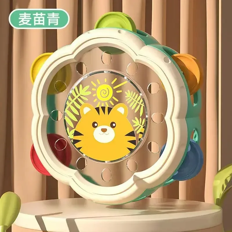 Tambor Montessori infantil de juguete musical para manos