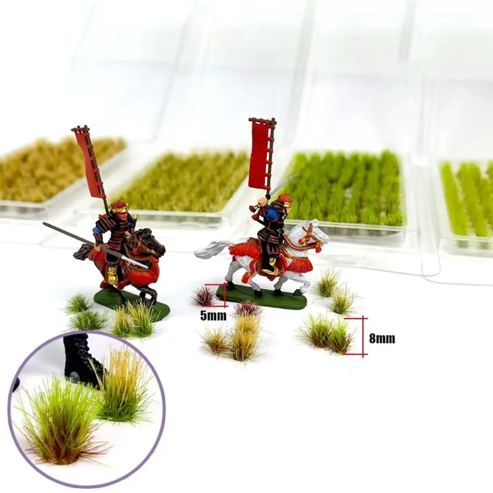 Césped estático para maquetas de escenarios miniatura con arbustos - imagen 2