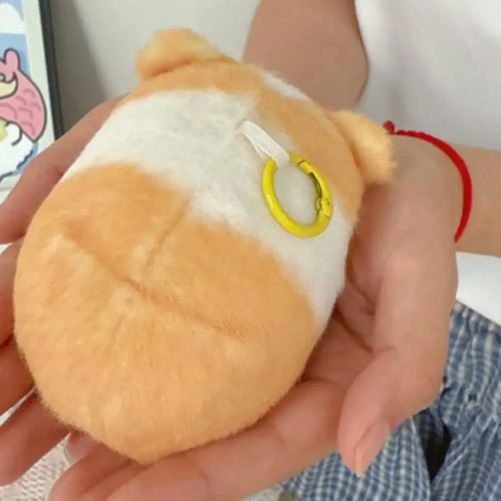 Llavero de cerdito peluche con sonido para mochila y coche - imagen 3