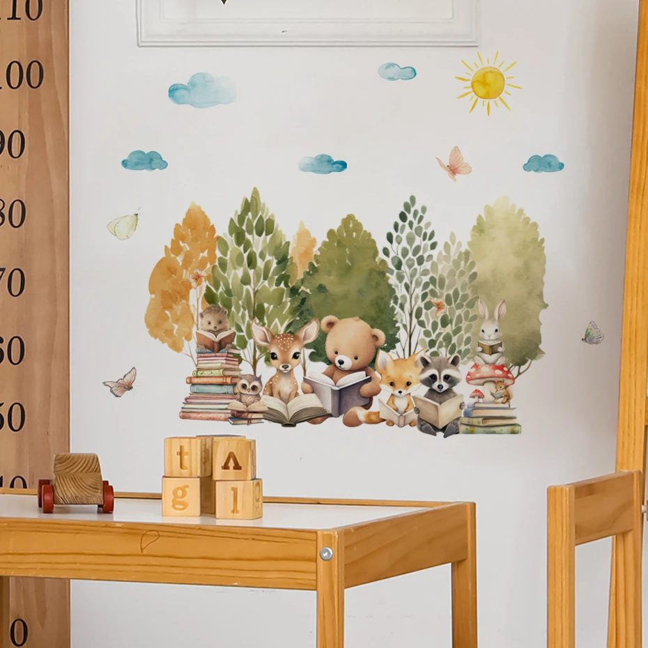 Pegatinas de pared con animales para habitación infantil - imagen 4