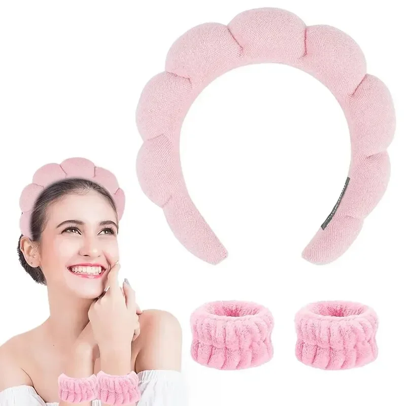 Diadema impermeable absorbente para lavarse la cara - imagen 3