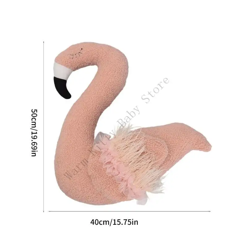 Peluche con temática flamenco y luna llena