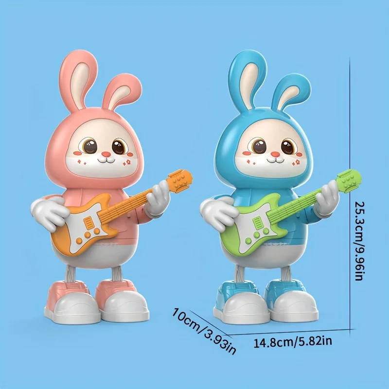 Conejo musical interactivo para bebés – Baile con luces - imagen 4