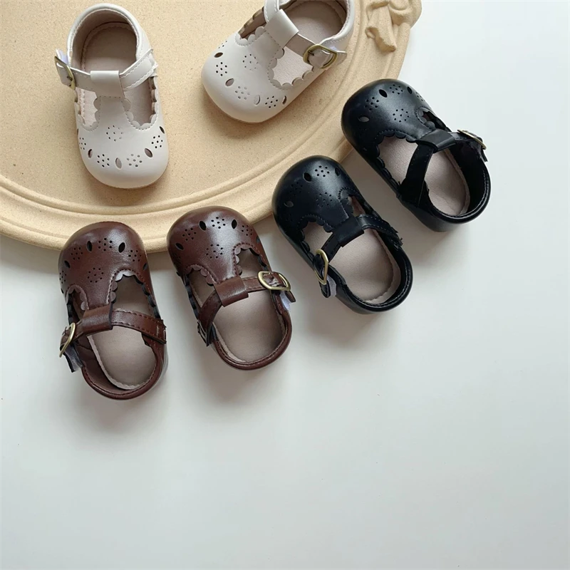 Zapatos de verano para niñas con suela antideslizante suave - imagen 2
