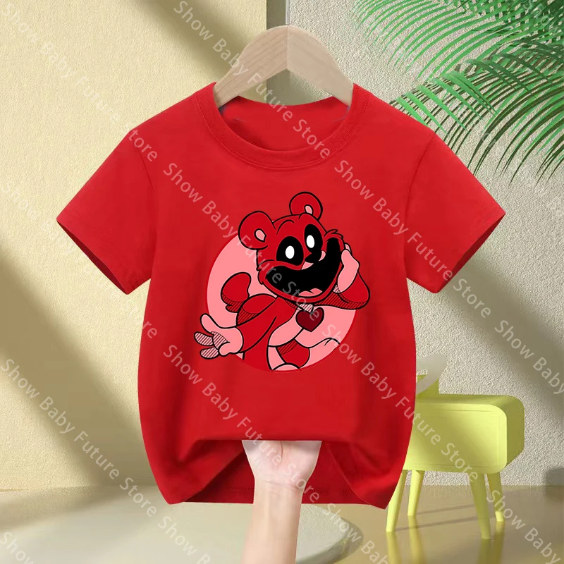 Camiseta Smilings Critters de dibujos animados para niño manga corta - imagen 5