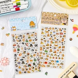 Pegatinas infantiles de dibujos animados para diario escolar