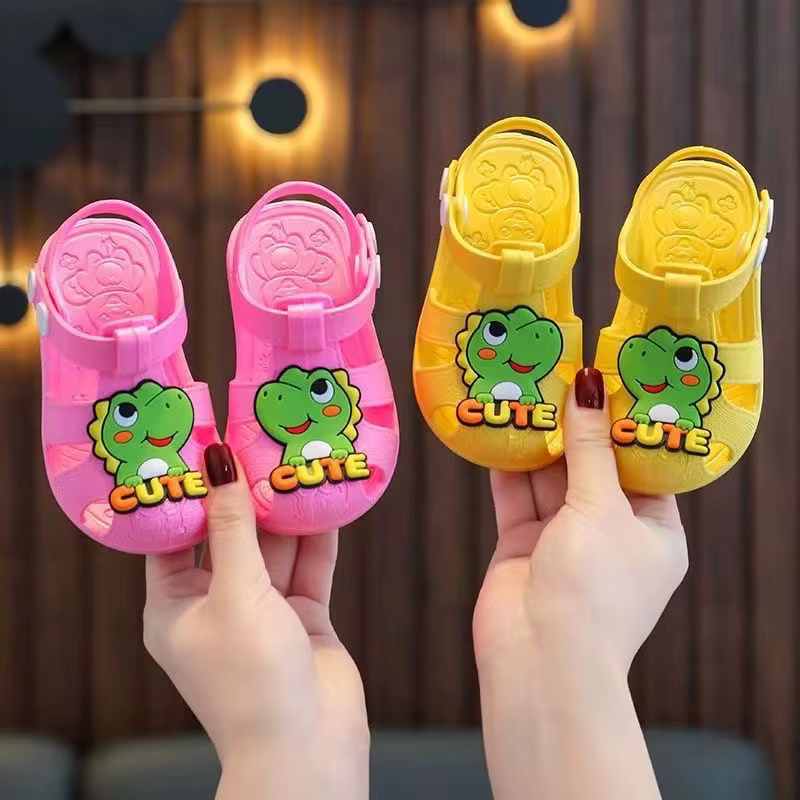 Sandalias de bebé verano punta cerrada antideslizantes - imagen 4