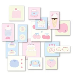 Pegatinas decorativas para cuaderno infantil resistentes y bonitas