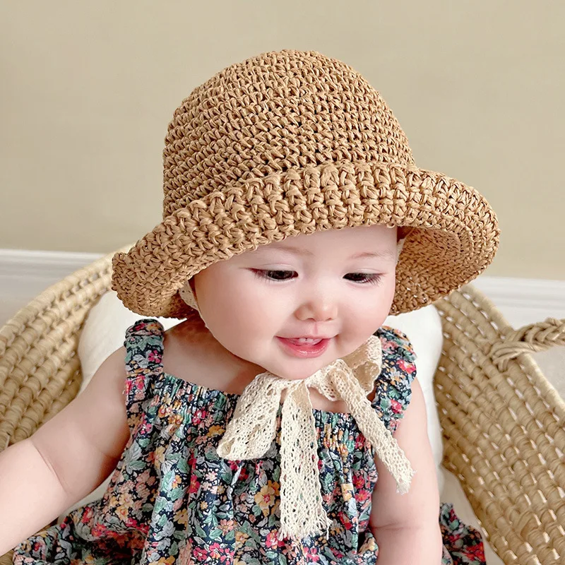 Sombrero infantil estilo Panamá para playa
