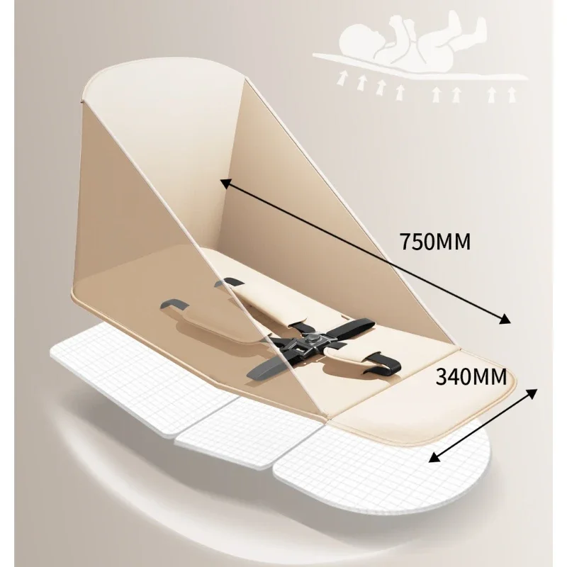 Cochecito bebé A5 plegable ligero tipo de bolsillo, reclinable - imagen 4
