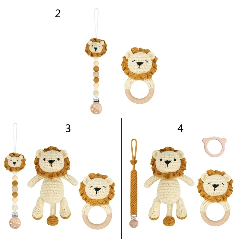 Conjunto de ganchillo para dentición