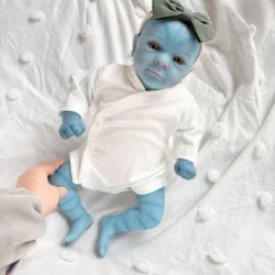 Muñeca NPK realista de hada, tacto suave, pintura detallada