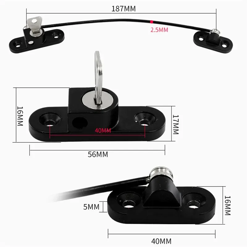 Cerradura de seguridad para ventanas bebé – Protección infantil - imagen 4