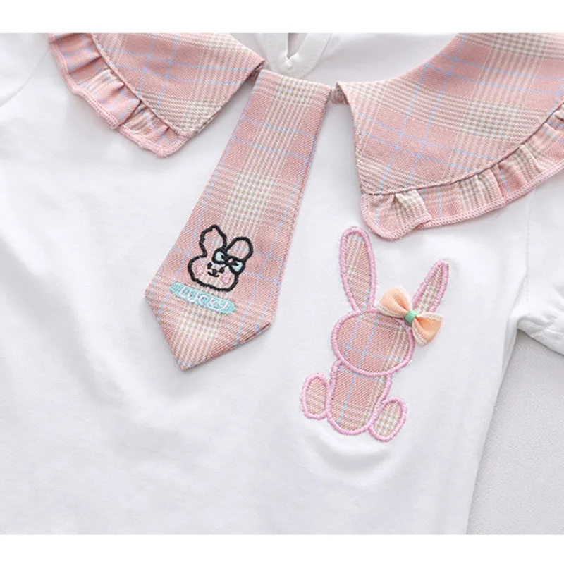 Conjunto algodón bebé niño – Camiseta manga corta y pantalón corto - imagen 3