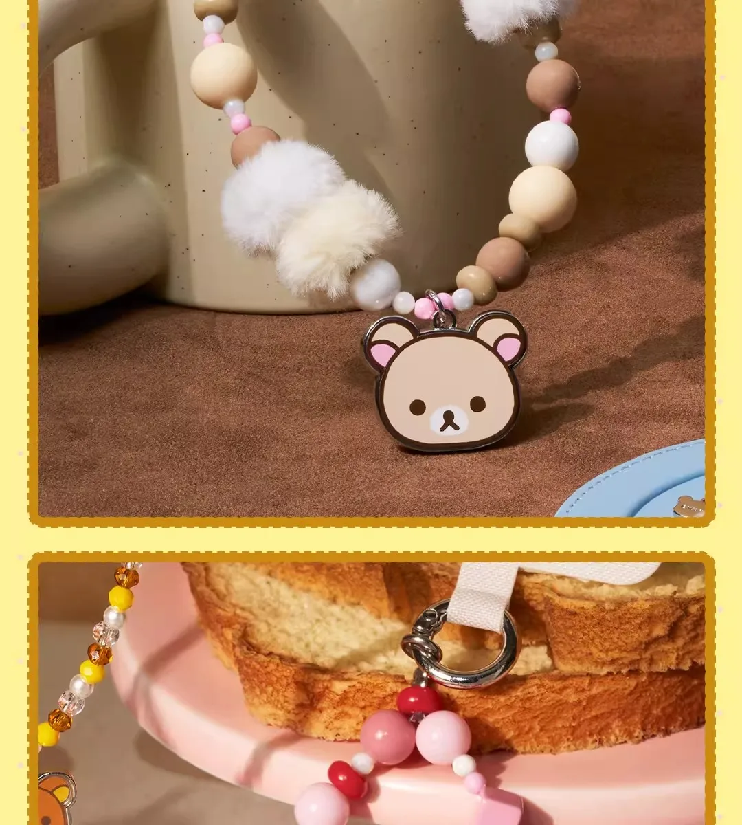 Rilakkuma como adorno de teléfono