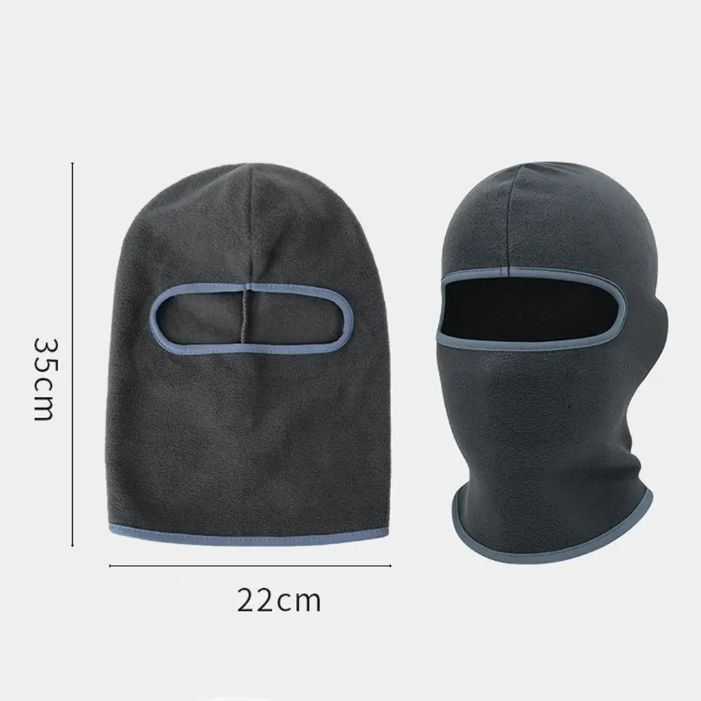 Gorro pasamontañas grueso en color como en la imagen