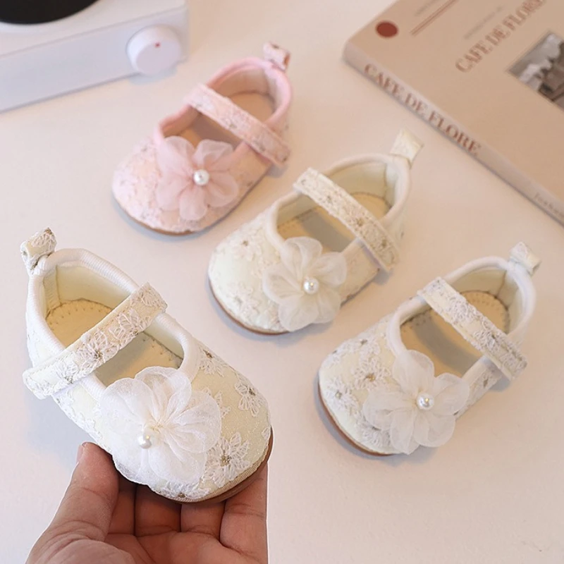 Zapatos de tela antideslizantes para bebés, ideales hogar - imagen 2