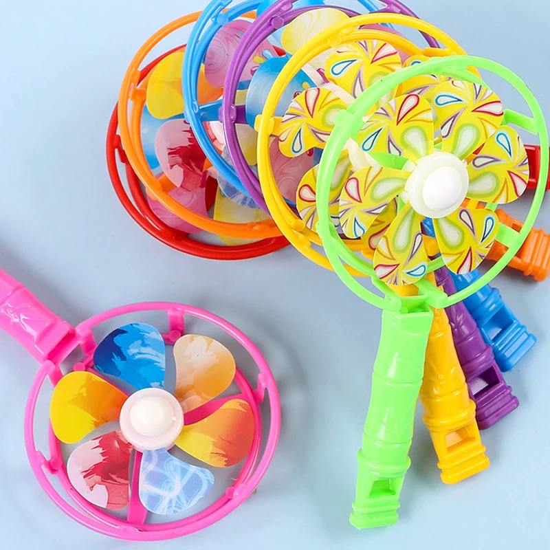 Silbato con ventilador plástico dibujos animados para fiestas y fotos - imagen 2