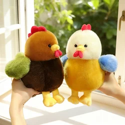 Peluche de gallina para niños estilo granja, suave y divertido