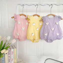 MILANCEL body verano niña - Manga acampanada