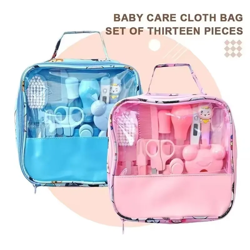 Kit de cuidado del bebé de 13 Uds. con accesorios de higiene