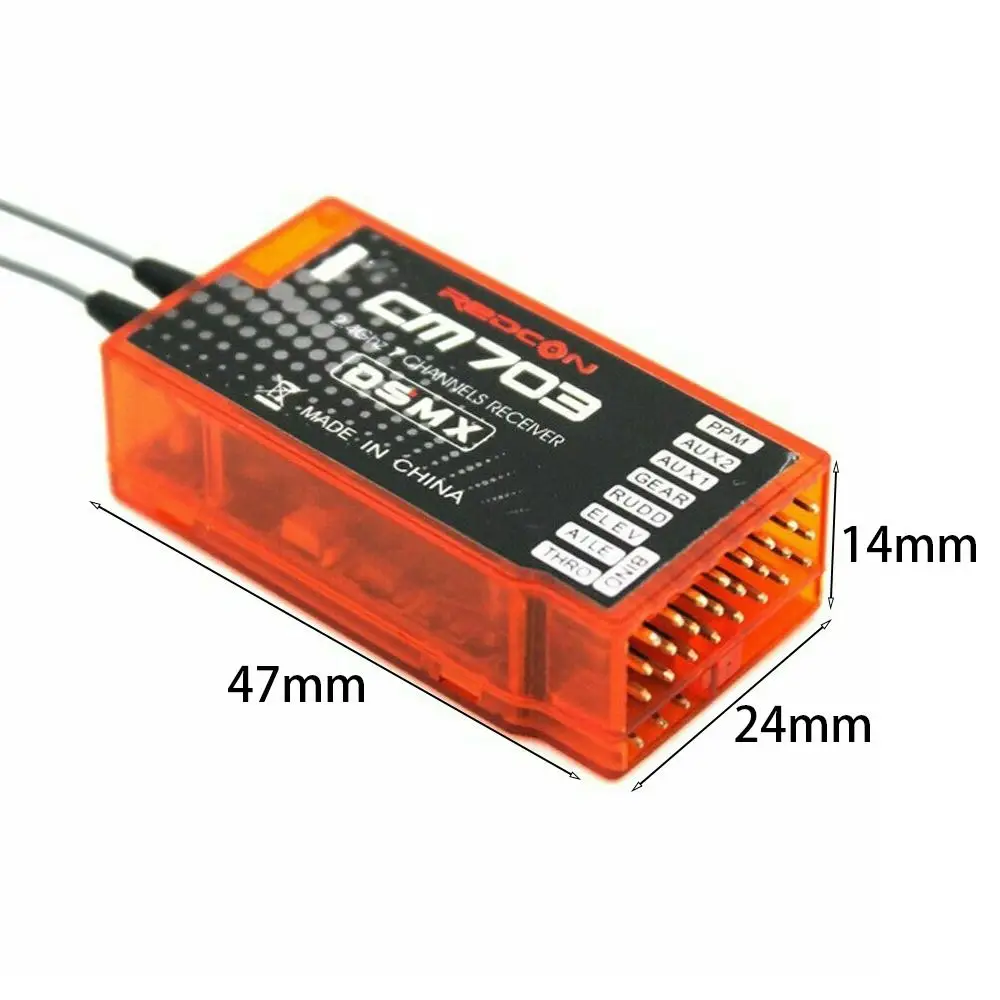 Receptor para control remoto RC PPM de plástico - imagen 5