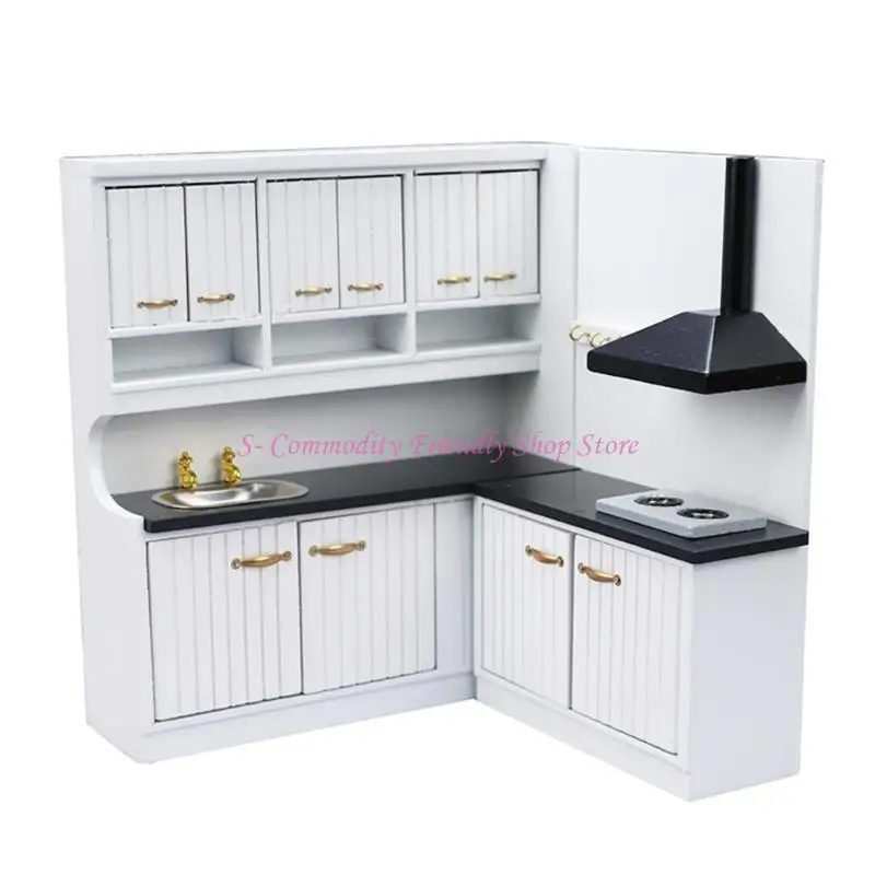 Gabinete cocina en miniatura para casa de muñecas - imagen 4