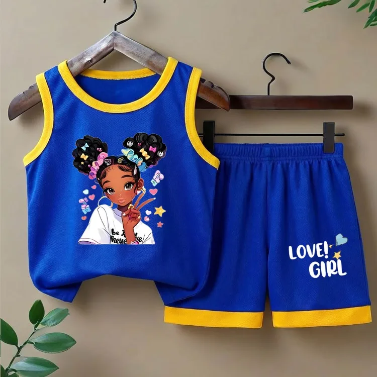 Conjunto deportivo infantil de verano para combinar fácilmente