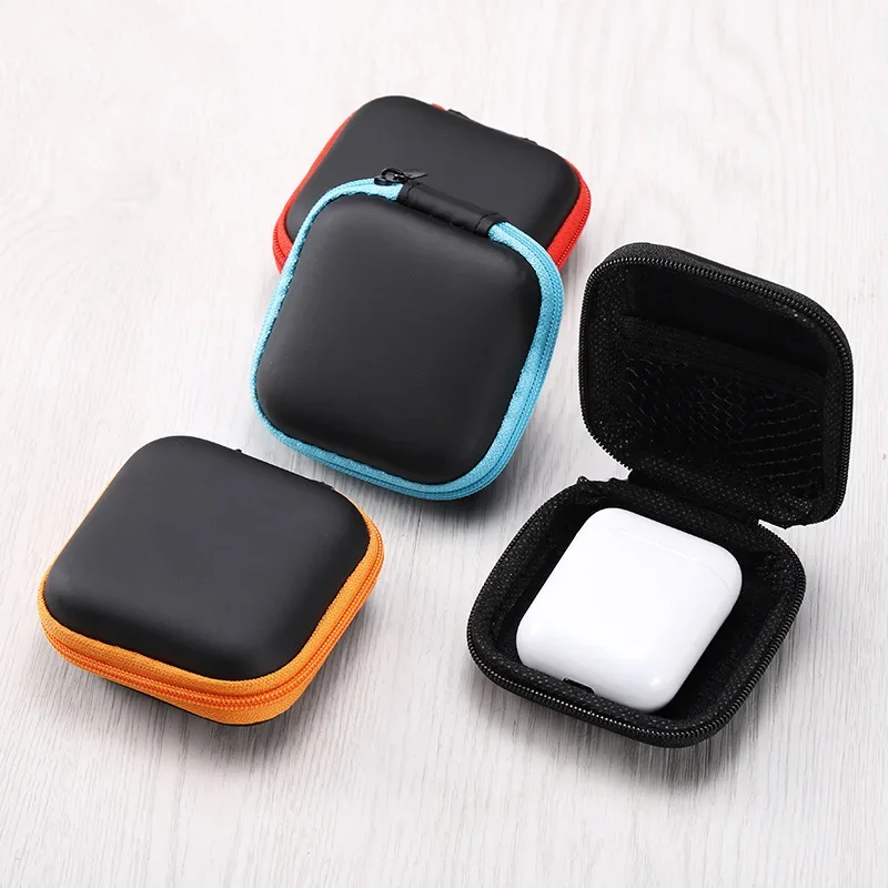 Estuche rígido con cremallera para auriculares – organizador protector - imagen 5