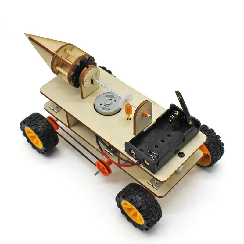Robot educativo perforación-coche DIY para niños juguete de montaje
