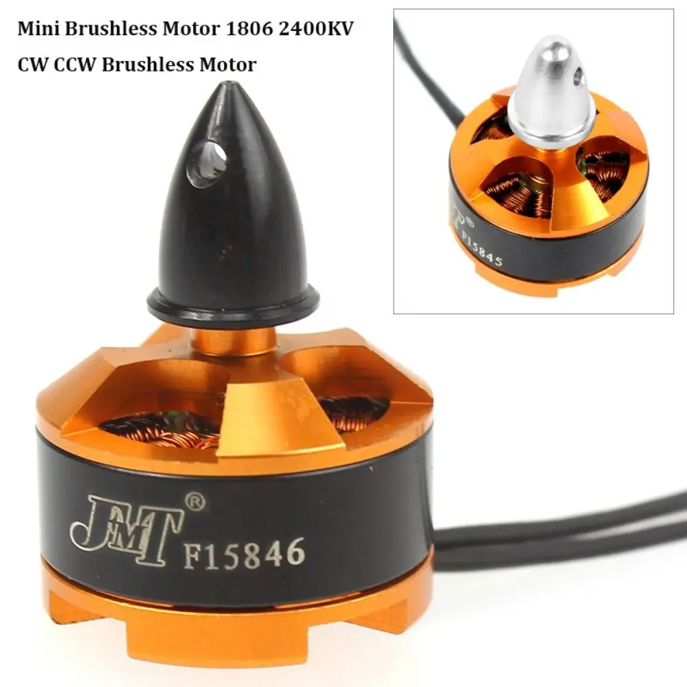 Motor sin escobillas mini para dron FPV de oro y plata - imagen 3