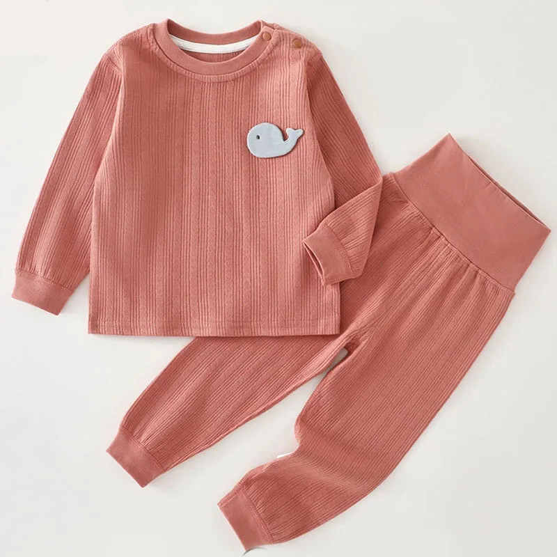 Conjunto infantil unisex de manga larga con estampado de dibujos - imagen 3