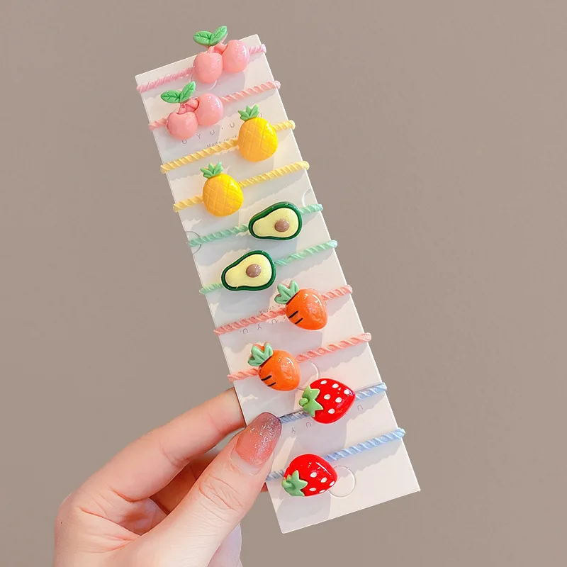 Bandas elásticas pelo niña y pinzas - Pack completo peinado - imagen 4
